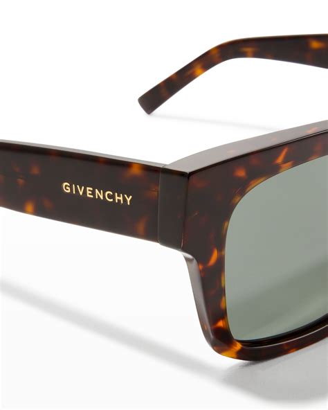 givenchy gv40002u|Givenchy Men's GV40002U Square Acetate Sunglasses.